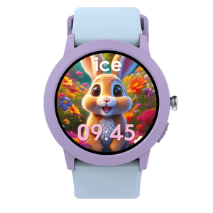 ICE smart junior RD 3.0 Find My round Purple Soft blue