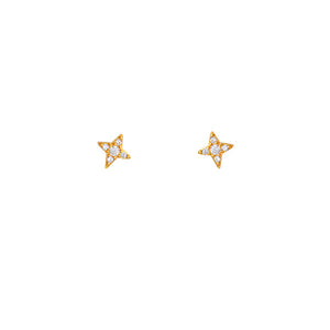 Shine Stud G/P Earrings