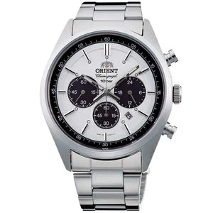ORIENT Neo 70s Solar Quartz Men's Stainless Steel Watch WV0041TX