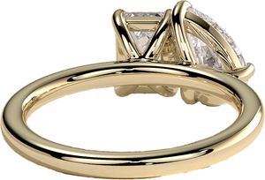 14KY 1.50ct Lab Grown Diamond Toi Et Moi Ring