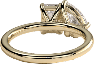 14KY 1.50ct Lab Grown Diamond Toi Et Moi Ring