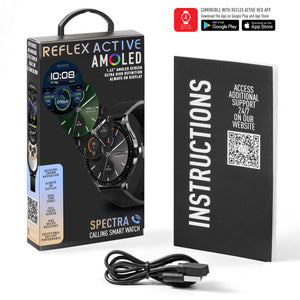 Reflex Active SERIES Spectra AMOLED Smart Watch BLACK