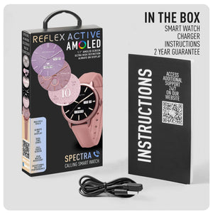 Reflex Active SPECTRA 300 R - Amoled, Rose Case & Silicone Strap