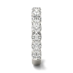 14K White Gold (G-VS) Round Lab Grown Diamond Ring