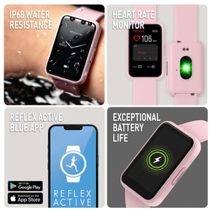 Reflex Active SERIES 49 Smart Calling Watch Pink Strap