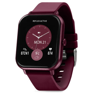 Reflex Active NEXUS 100S LITE - Burbundy Case & Silicone Strap
