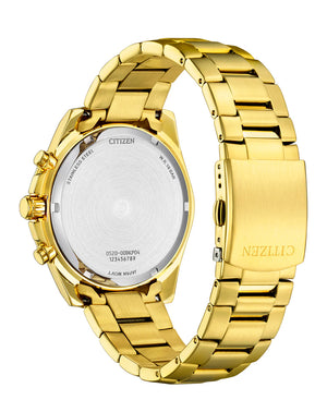 CITIZEN Gents Quartz Gold Plated SS Watch AN8232-53A