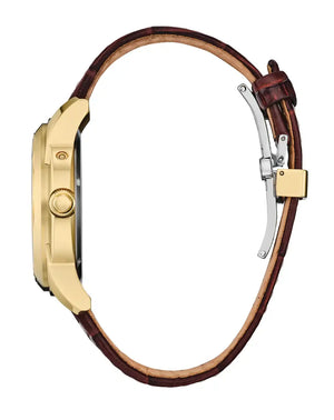 CITIZEN EcoDrive MoonPhase Men's Watch Brown Leather BU0082-06P