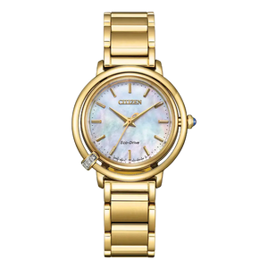 CITIZEN L Arising EcoDrive Dia Gold Plated EM1092-64D