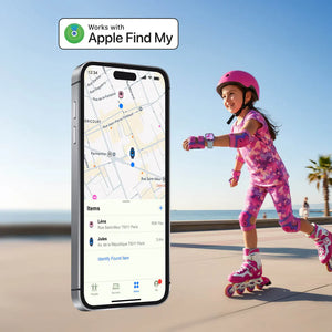 ICE smart junior RD 3.0 Find My round Purple Soft blue