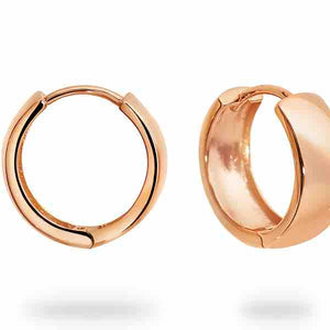 9Ct Gold 5.2mm Polished Earrings