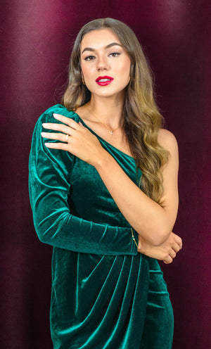 BAGUETTE HOOP GOLD AND WHITE