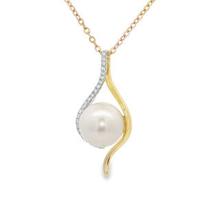 9K Freshwater Pearl Kathleen Edison Pearl Pendant