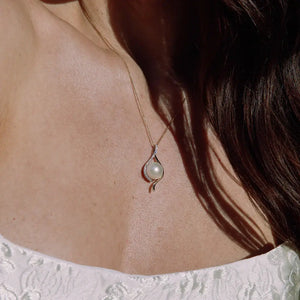 9K Freshwater Pearl Kathleen Edison Pearl Pendant