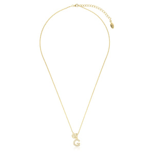 LUXURY LETTERS G INITIAL PENDANT GOLD