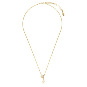 LUXURY LETTERS J INITIAL PENDANT GOLD