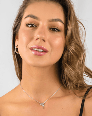 LUXURY LETTERS T INITIAL PENDANT SILVER