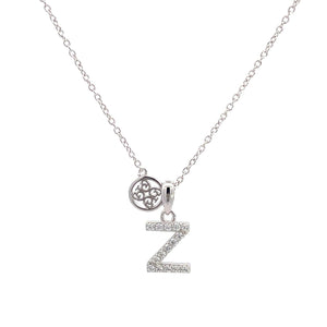 LUXURY LETTERS Z INITIAL PENDANT SILVER
