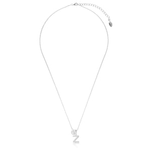 LUXURY LETTERS Z INITIAL PENDANT SILVER
