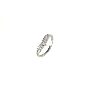 PRINCESS TIARA RING SILVER