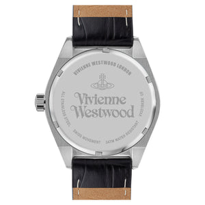 Vivienne Westwood Sydenham Watch Black Leather Strap