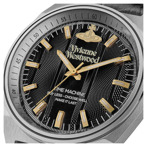 Vivienne Westwood Sydenham Watch Black Leather Strap