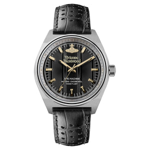 Vivienne Westwood Sydenham Watch Black Leather Strap
