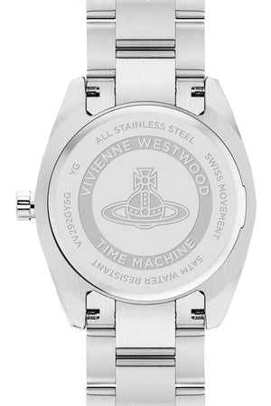 Vivienne Westwood Westwood Fenchurch Silver Dial Two Tone Strap Watch