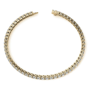 14KWY Lab-Grown Diamond Tennis Bracelet 3.00CTW