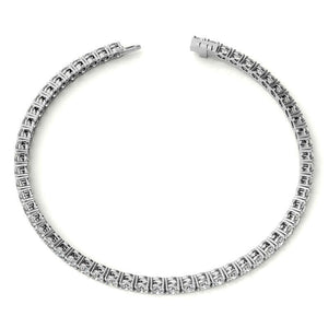 14K Gold 4.00 CTW Lab Diamond (G/Vs) Tennis Bracelet AGI Certified