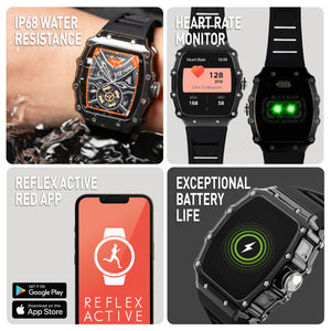 Reflex Active SERIES 51 Smart Calling Watch Black Strap