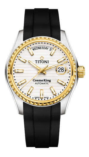 TITONI Cosmo King Automatic Gents Watch 797 SY-RBK-695