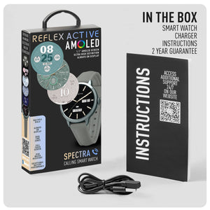 Reflex Active SPECTRA 300 R - Amoled, Grey Case & Silicone Strap