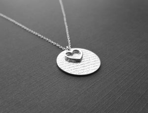 Words Of Love Necklace