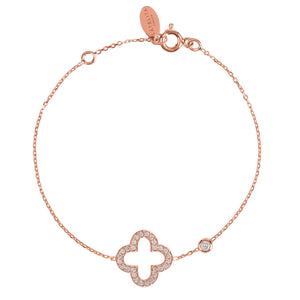 Open Clover Bracelet