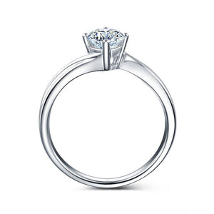 18CT White Gold Brilliant Cut Diamond Mount