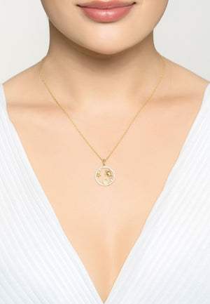Oceania Pendant Necklace Gold