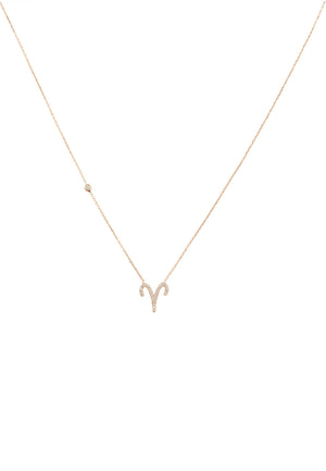 Aries Zodiac Necklace