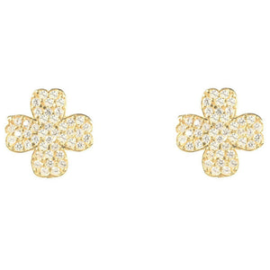 Lucky Four Leaf Clover Earring