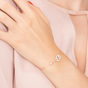 Cancer Zodiac Bracelet