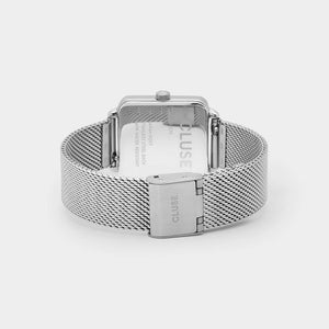 CLUSE La Tetragone Mesh Silver/Marine Blue CL60011