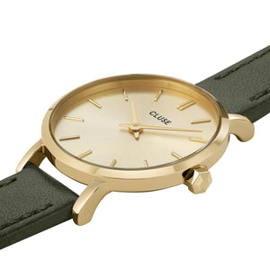 CLUSE Boho Chic Petite Gold / Green Leather CW10503