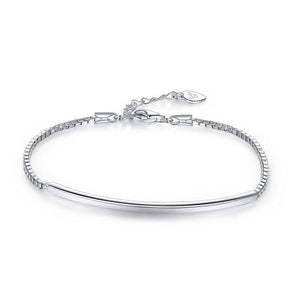 Solid 925 Sterling Silver Bracelet MXFB8026