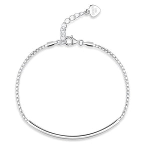 Solid 925 Sterling Silver Bracelet MXFB8026