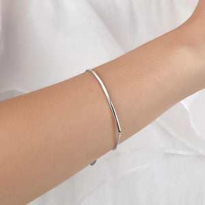 Solid 925 Sterling Silver Bracelet MXFB8026