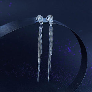 Drop Dangle Solid 925 Sterling Silver Earrings MXFE8135