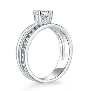 Solid 925 Sterling Silver Ring Fashion Party Jewelry MXFR8290