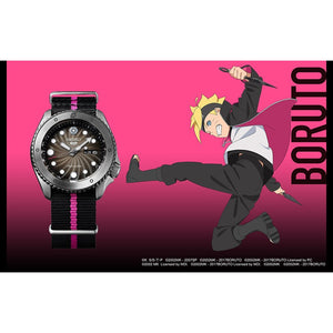 SEIKO 5 Sports Naruto & Boruto Collab Limited Edition SBSA087