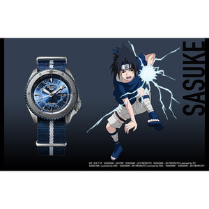Seiko 5 Sports NARUTO & BORUTO Collaboration Sasuke Limited Edition SBSA091