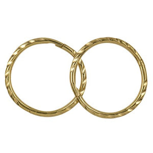 9CT Twist Sleepers 14mm SLP14T